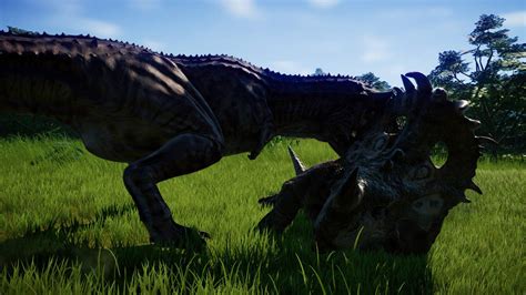 Jurassic World Evolution Carno Vs Sino 07 By Kanshinx3 On Deviantart