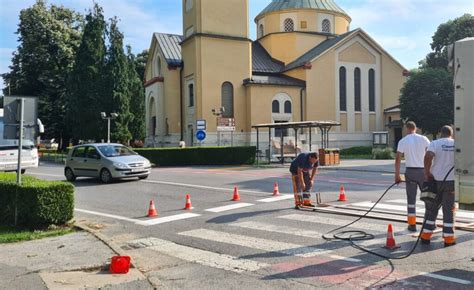 U Tijeku Je Ure Enje Javnih Povr Ina I Obnova Horizontalne