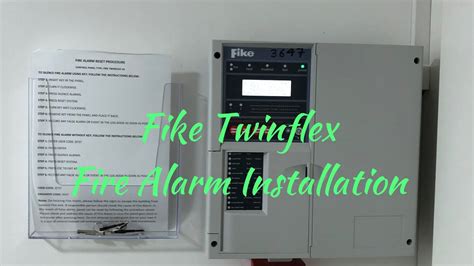 Fike Twinflex Fire Alarm Installation In A Hmo Dwelling Electrical