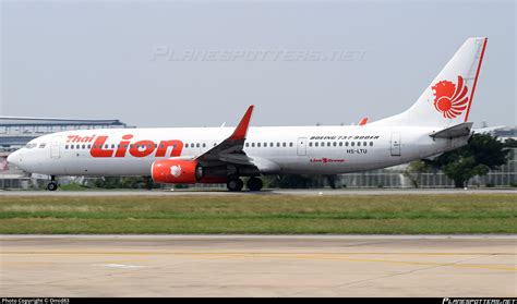 HS LTU Thai Lion Air Boeing 737 9GPER WL Photo By Omid83 ID 931226