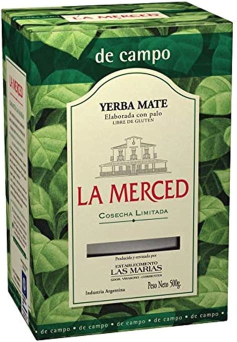 Yerba Mate Original De Campo Caja De Lujo De La Merced Amazones