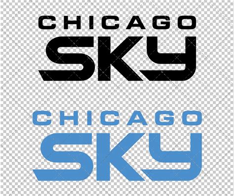 Chicago Sky Wordmark 2019 002, Svg, Dxf, Eps, Png - SvgShopArt