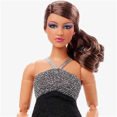 Barbie Looks Doll With Curvy Brunette Ponytail