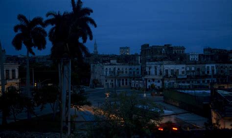 Cubanos Protestan En La Habana Por Apag N Tras Paso Del Hurac N Ian