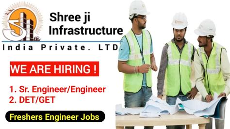 Shreeji Infrastructure India Pvt Ltd Urgent Hiring 2024 Freshers