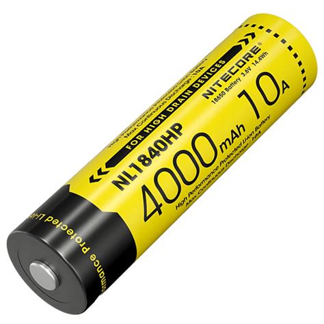 Bateria Litowa Li Ion 18650 Nitecore NL1840HP 3 6V 10A 4000mAh