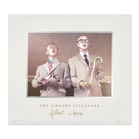 Gilbert & George, The Singing Sculpture ||| Buy Art Online ||| MLTPL