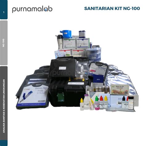 sanitarian kit ng  purnamalab  stop solution  food safety