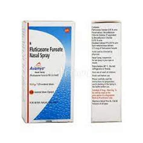 Gm Meterod Doses Fluticasone Furoate Nasal Spray For Clinical