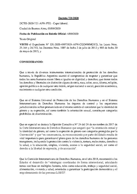 Cupo laboral para personas travestis transexuales y transgénero