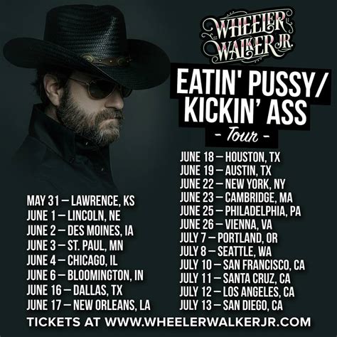 Wheeler Walker Jr On Tour — Wheeler Walker Jr