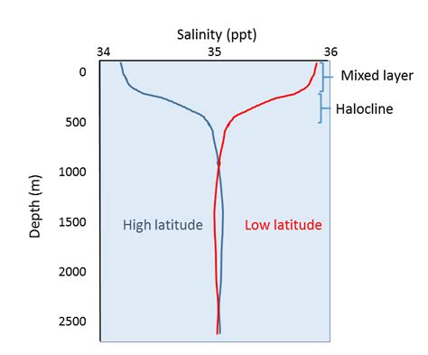 Salinity Levels In The Ocean