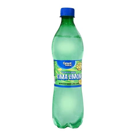 Refresco Great Value Sabor Lima Lim N Ml Walmart