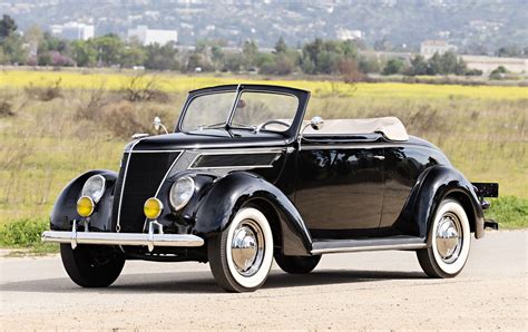 1937 Ford DeLuxe Cabriolet Gooding Company