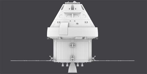 NASA SLS Orion Capsule and Support Module 3D Printable File detailed - Etsy New Zealand