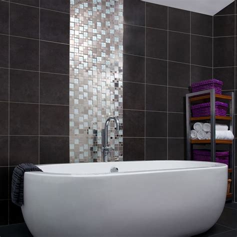 Verona Copper Glass And Metal Mix Modular Mosaic G30093 The Cornwall Tile Company