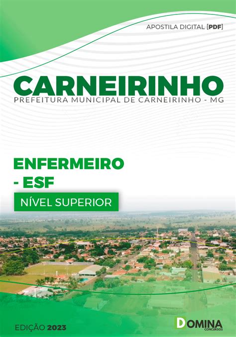 Apostila Pref Carneirinho Mg Enfermeiro Esf