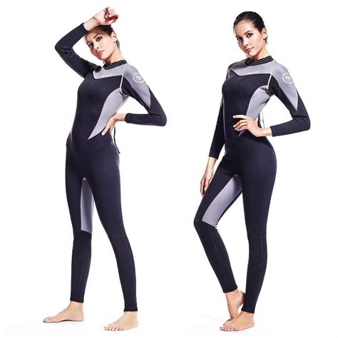 Zcco Wetsuit Fullbody Women Neoprene 1 5mm ชุดเว็ทสูทดำน้ำ พร้อมส่ง