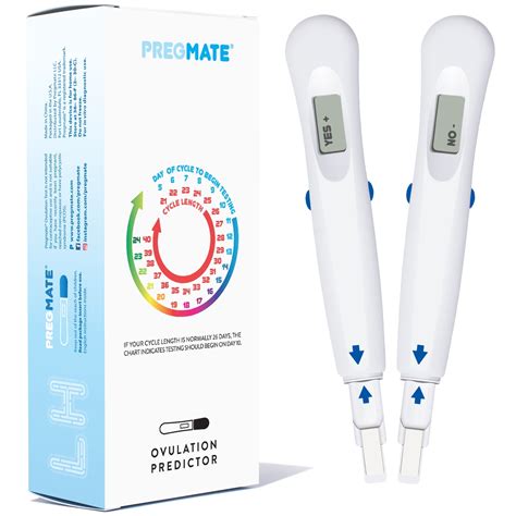 Pregmate 10 Digital Ovulation Tests Opk Lh Surge Predictor Kit 10 Pack