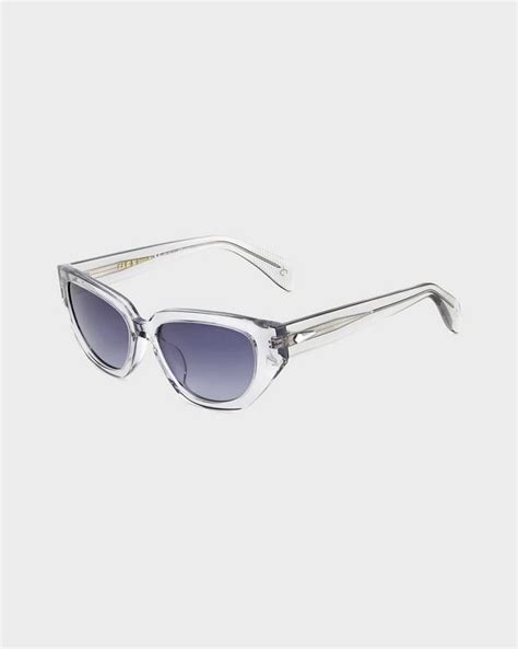 Grey Lena Butterfly Sunglasses Rag And Bone