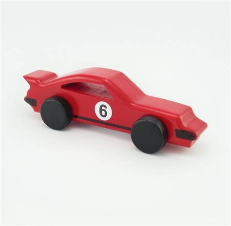 Wooden Toy Wooden Car Classic Race Car By EmanuelrufoToys