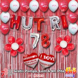 Jual Paket Dekorasi Hut Ri Paket Jumbo Hari Kemerdekaan Balon