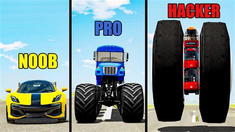 Noob Vs Pro Vs Hacker 51 Beamng Drive Youtube