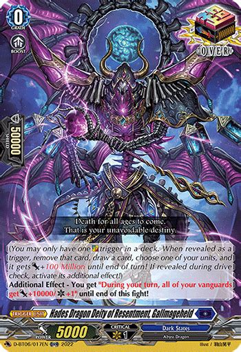 Demonic Jewel Dragon Drajeweled Deck Recipe Cardfight Vanguard