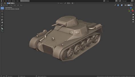 3D Model Pzkpfw I Tank Base Mesh VR AR Low Poly CGTrader