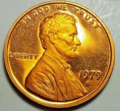 1979 S GEM PROOF TYPE 2 CLEAR S Lincoln Memorial Penny BRILLIANT