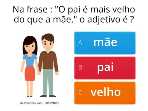 Adjetivos Grau Comparativo Quiz