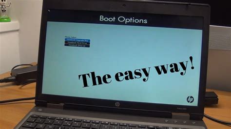 How To Enter The Boot Options Menu On A Hp Probook Laptop The Easy