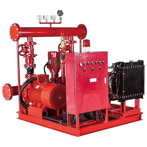 Edj Series Fire Fighting System With Electric Diesel And Jockey Pump