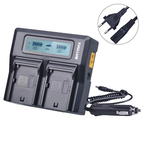 Np Fm H Np Fm H Lcd Rapid Dual Charger For Sony Np F F F