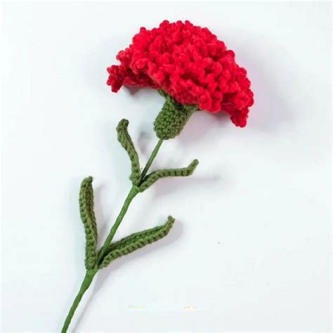 Easy Crochet Carnation Pattern To Make Flower The Crafts