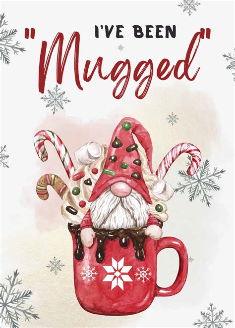 You've Been Mugged Game - Gift Ideas and Free Printable - Single Girl's DIY