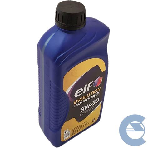 Elf Evolution Full Tech Msx 5w 30 4 Litri Olio Motore Per Alte Prestazioni 5w30 Smiragliauto Srl