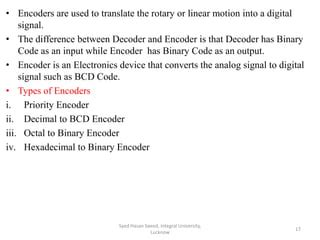 Encoder Decoder PPT