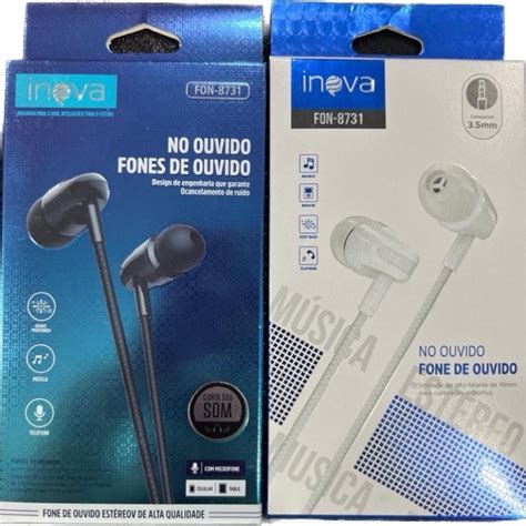 Fone De Ouvido Inova P2 FON 8731 Shopee Brasil