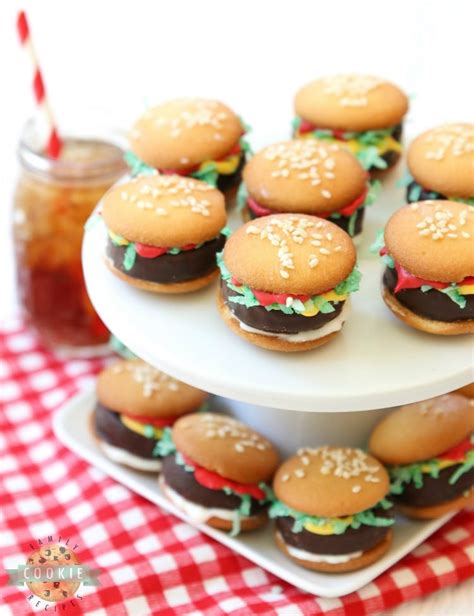 HAMBURGER COOKIES - Family Cookie Recipes