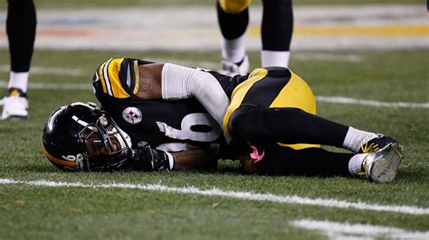 Pittsburgh Steelers Rb Leveon Bell Hyperextends Right Knee Sunday