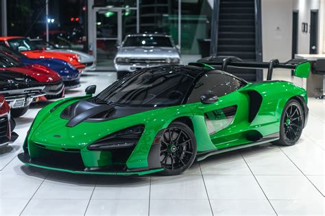 Used 2019 Mclaren Senna Coupe Only 387 Miles Ecj Bespoke Green 169