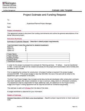 Funding Request Template Fill And Sign Printable Template Online