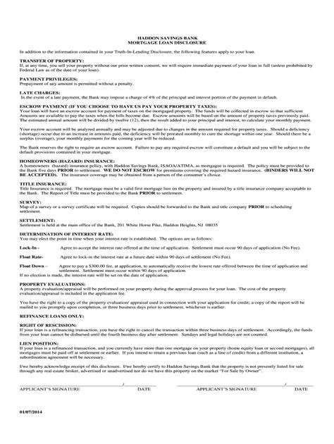 Fillable Online ARM Consumer Handbook And Disclosures Haddon Savings