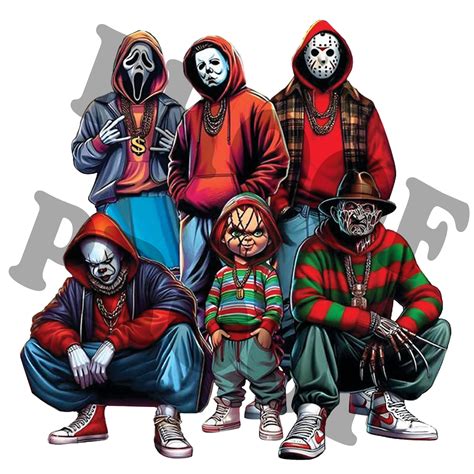 Chucky, Jason, Michael Myers, Freddy Krueger, It, Scream Digital File