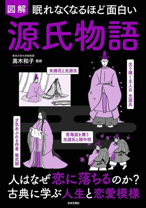 眠れなくなるほど面白い 図解源氏物語 人はなぜ恋に落ちるのか古典に学ぶ人生と恋愛模様