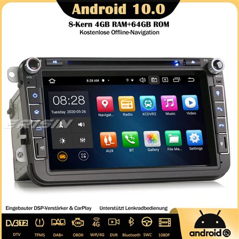 Erisin Es V Core Gb Android Dab Dsp Autoradio Carplay