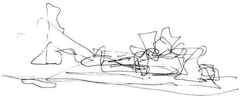 Guggenheim Bilbao Sketch By Frank Gehry Drawing Frank Gehry Frank