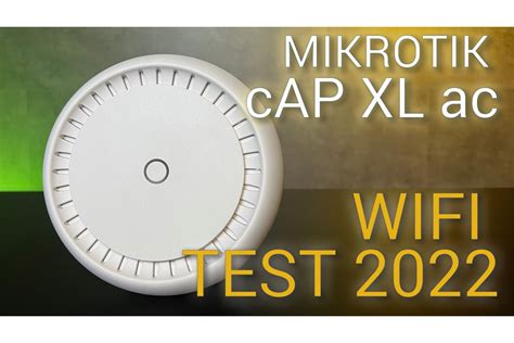 WiFi Teszt 2022 MikroTik CAP XL Ac AccessPoint Kft