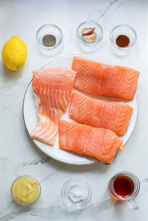 Honey Mustard Salmon - A Cedar Spoon